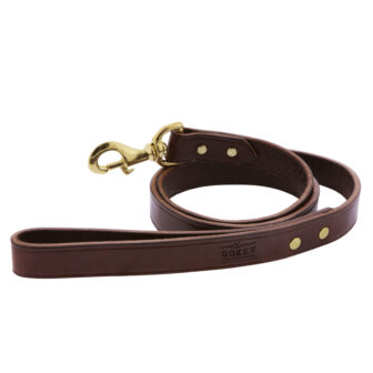 48" Leather Dog Leash